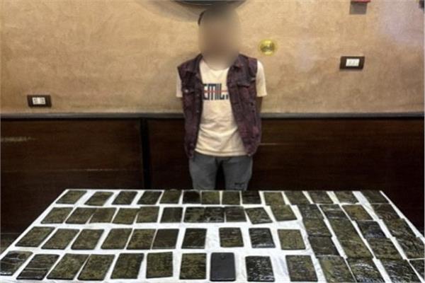 المتهمين وبحوزته المضبوطات