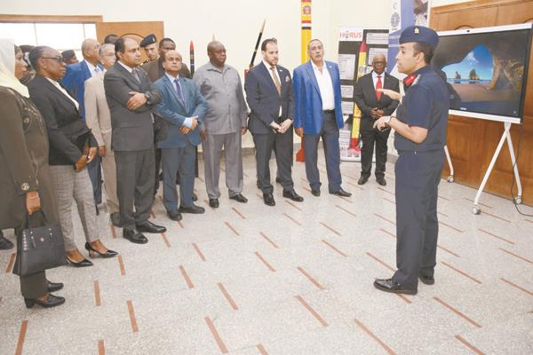 جانب من زيارة وفد جمعية رجال الأعمال المصريين والسفراء الأفارقة