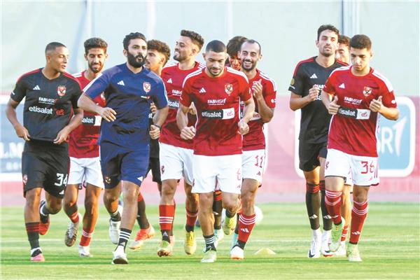 الأهلى يستعد لمواجهة العودة أمام سان جورج