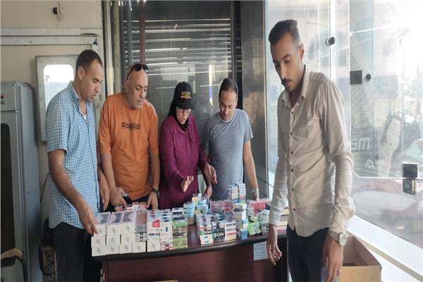 ضبط سلع تموينية مهربة بالإسكندرية 