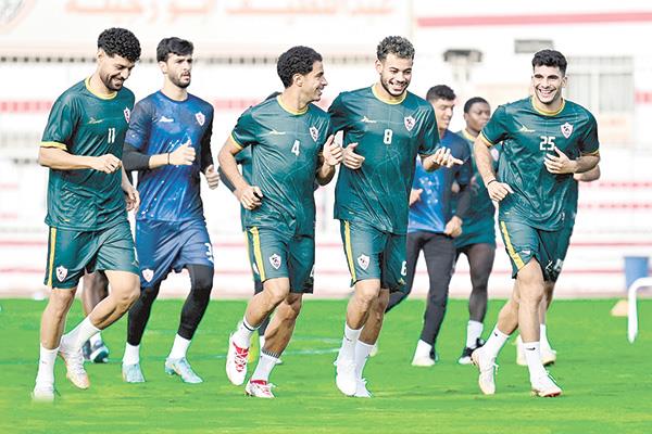 تدريبات قوية للزمالك قبل مواجهة  أرتا سولار