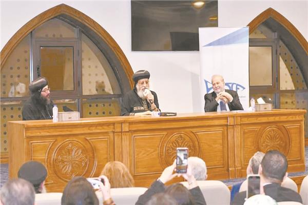 قداسة البابا تواضروس الثانى يلقى كلمة خلال حفل التخرج