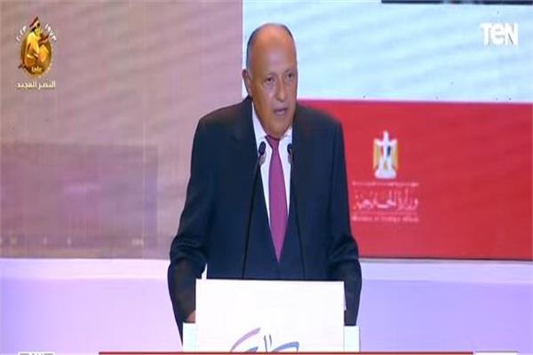 السفير سامح شكري، وزير الخارجية