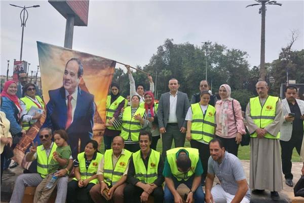 مؤتمر حاشد لحزب حماة الوطن في محافظة الجيزة