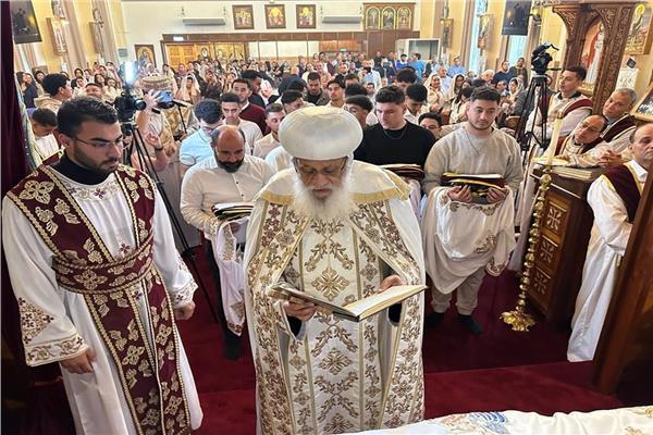  رسامة شمامسة في قداس عيد تأسيس أول كنيسة قبطية في هولندا  