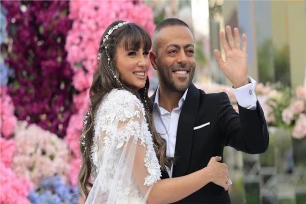 حفل زفاف تامر عاشور ونانسي نور