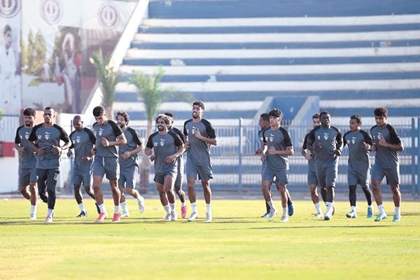 الزمالك يواصل استعداداته للمباريات القادمة بالدورى