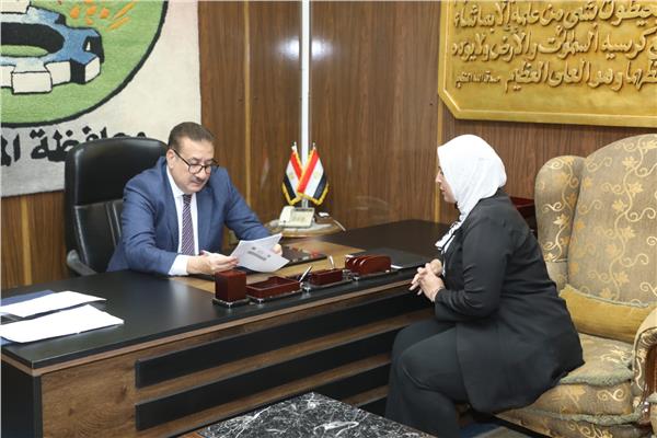اللواء إبراهيم أبو ليمون محافظ المنوفية 