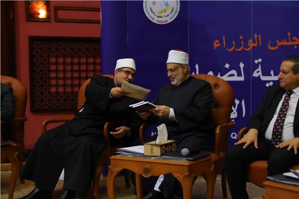 وزير الأوقاف خلال الملتقى