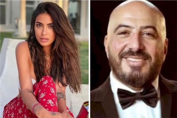 مجدي الهواري ودنيا عبد المعبود                