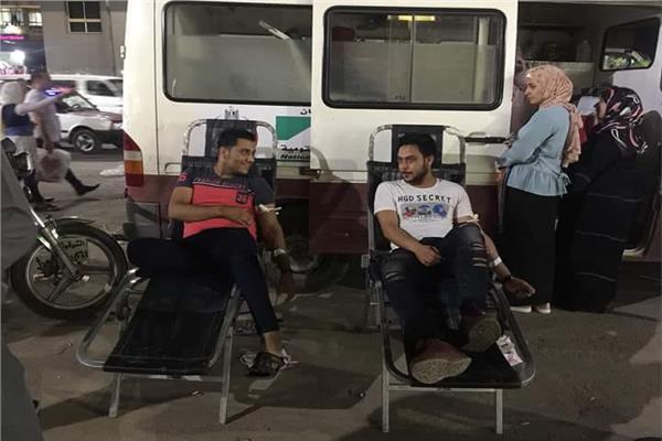 حملة للتبرع بالدم لإنقاذ حياة الإخوة الفلسطينين