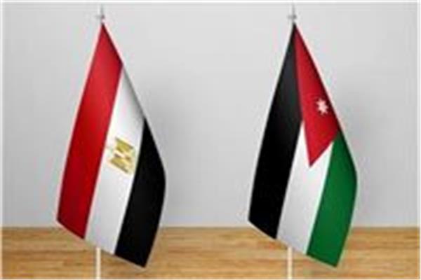 علم مصر والاردن 