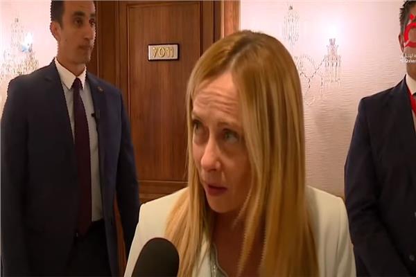 رئيسة الوزراء الإيطالية جورجا ميلوني
