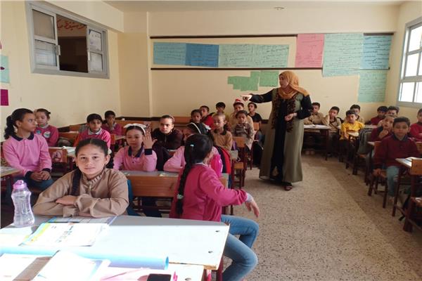 انتظام العملية التعليمية بجميع مدارس الغربية