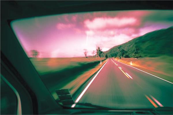 لون السماء الوردي