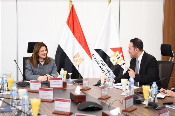 وزيرة الهجرة السفيرة سها جندي