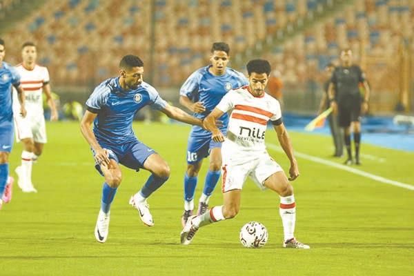الزمالك فاز على سموحة ويستعد لمواجهة إنبى بالدورى 
