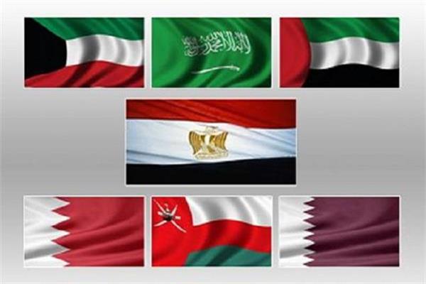 علم مصر ودول الخليج 