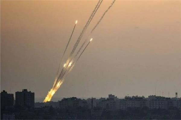 رشقة صاروخية جديدة