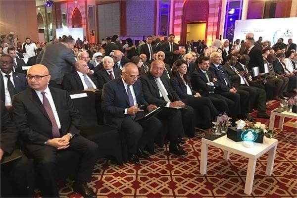 الجلسة الافتتاحية لاسبوع القاهرة السادس للمياه  