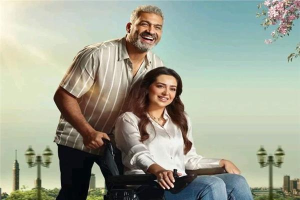 هبة مجدي، وهاني عادل في مسلسل حكاية "عيشها بفرحة"