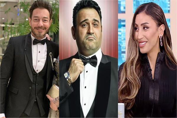 دينا الشربيني، أكرم حسني، أحمد زاهر