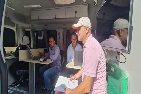  سيارة المركز التكنولوجي المتنقل بمدينة دمنهور