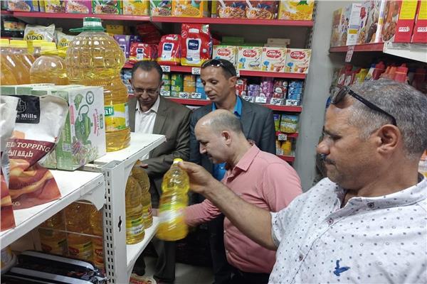 حملات تموينية علي الأسواق والمخابز 