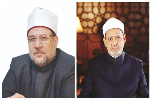 د. أحمد الطيب و د. محمد مختار جمعة