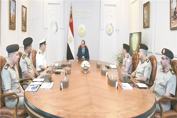السيسى يُتابع تطوير التصنيع العسكرى وتوطين التكنولوجيا المتقدمة