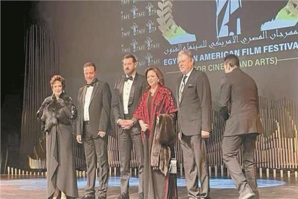 إلهام شاهين في المهرجان المصرى الأمريكى للسينما