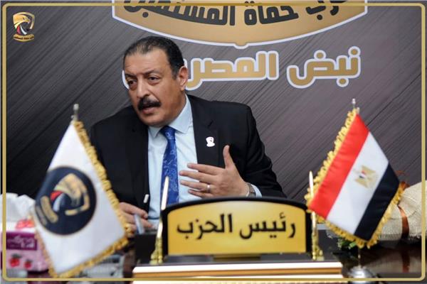 المهندس علي عبده رئيس حزب حماة المستقبل