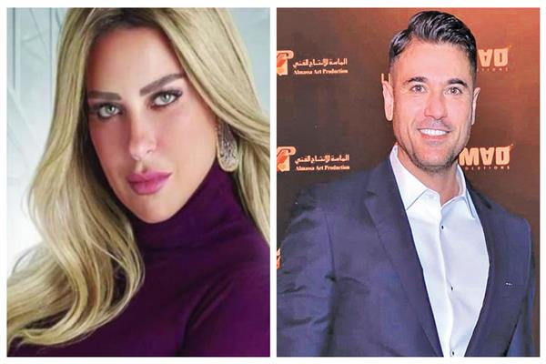أحمد عز و ريم مصطفي