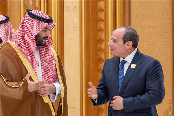 الرئيس السيسي والأمير محمد بن سلمان
