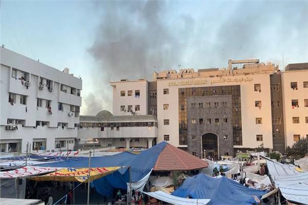 مجمع الشفاء الطبي في غزة