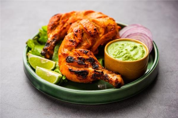 دجاج تندوري أحمر
