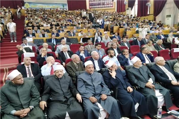 فعاليات المؤتمر الدولي السادس لكلية اللغة العربية بأسيوط