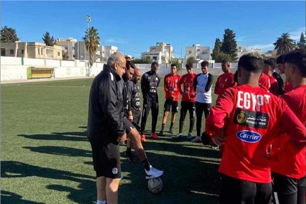 لاعبو منتخب مصر للشباب