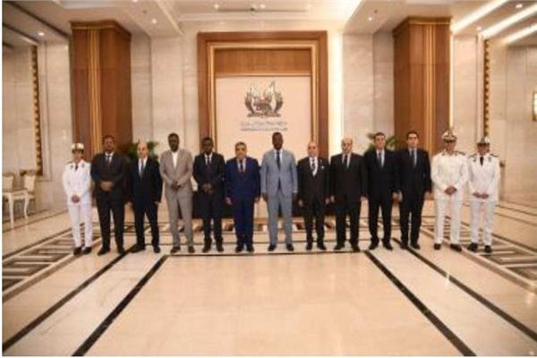وفد «العدل الصومالية» داخل أحد مراكز الإصلاح والتأهيل