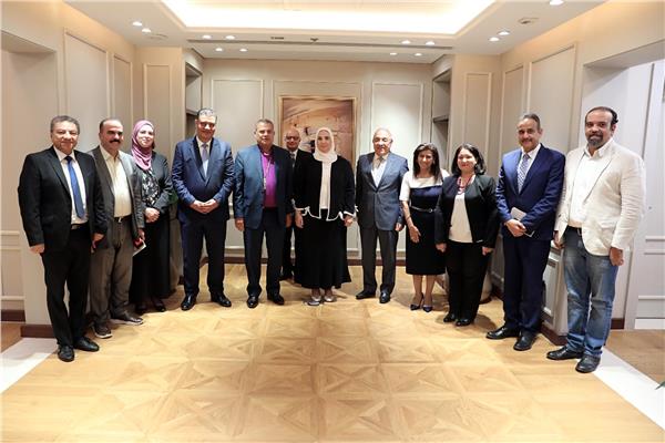 رئيس الإنجيلية يلتقي وزيرة التضامن