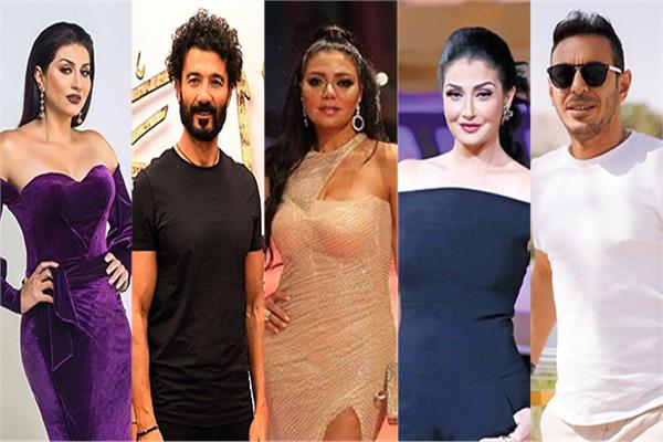 مصطفى شعبان، غادة عبدالرازق، رانيا يوسف، خالد النبوي، وفاء عامر