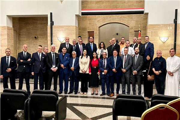 وزيرة الهجرة مع الجالية المصرية بجدة 