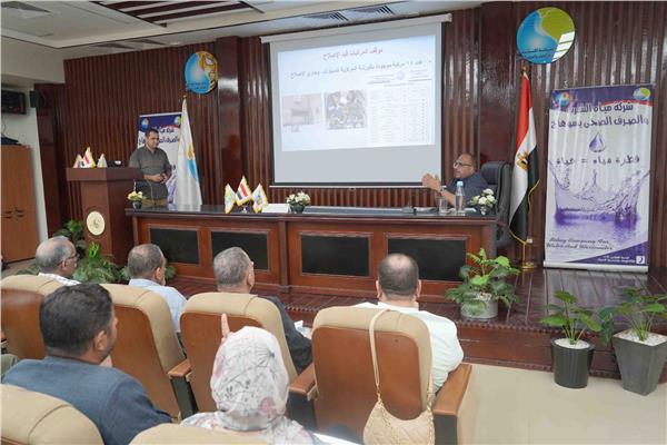 رئيس مياه سوهاج يؤكد على كفاءة تشغيل مرافق مياه الشرب