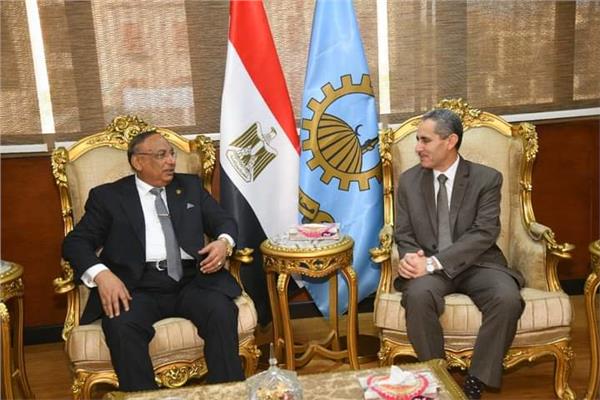 رئيس هيئة قضايا الدولة ومحافظ الغربية