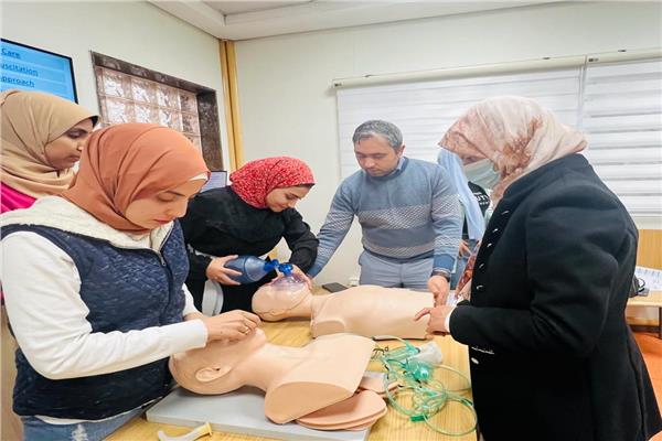 تدريب الأطقم الطبية