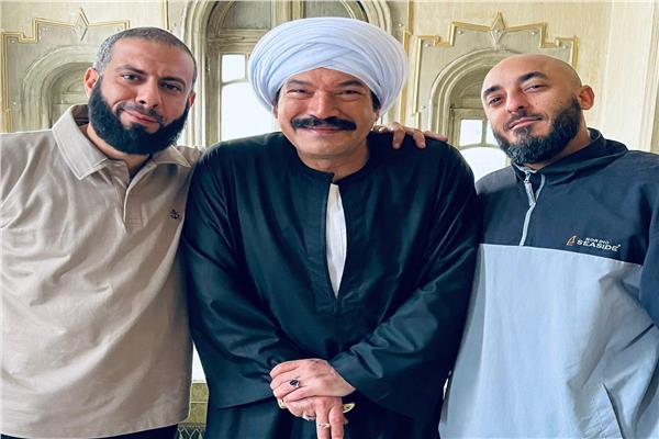 حسام الحسيني ومحمد فراج  وباسم سمرة