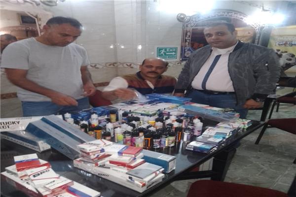 جانب من إحدى الحملات التموينية