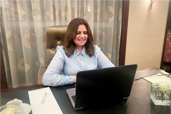 السفيرة سها جندي، وزيرة الهجرة