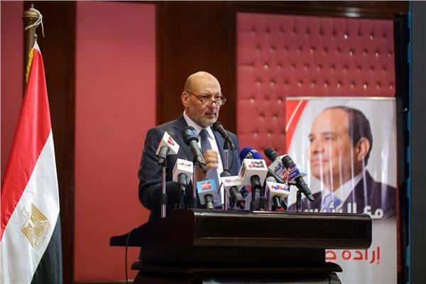 المستشار حسين أبو العطا رئيس حزب المصريين