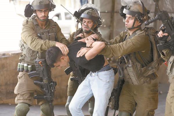 صورة أرشيفية للاعتقالات فى الضفة   